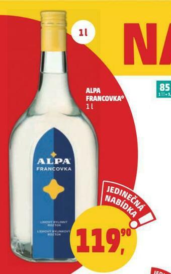 Penny Market Alpa francovka nabídka