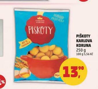 Penny Market Piškoty nabídka