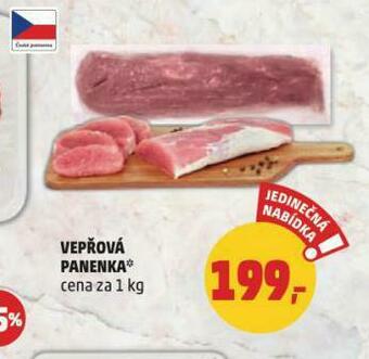Penny Market Vepřová panenka nabídka