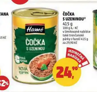 Penny Market Čočka s uzeninou nabídka