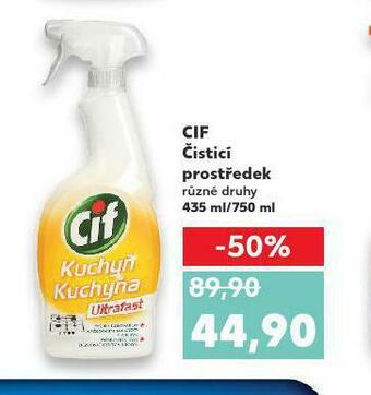 Kaufland Cif čistící prostředek nabídka