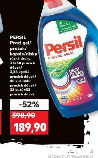 Kaufland Persil prací prostředek nabídka