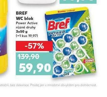 Kaufland Bref wc blok nabídka