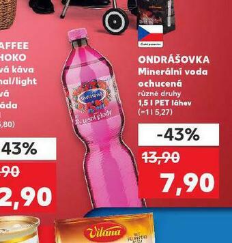 Kaufland Ondrášovka ochucená nabídka