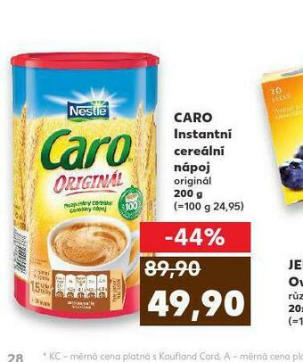 Kaufland Nestlé caro nabídka