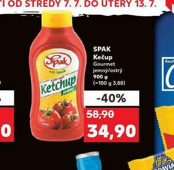 Kaufland Spak kečup nabídka