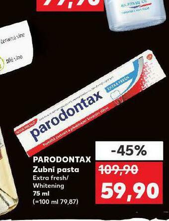 Kaufland Parodontax zubní pasta nabídka