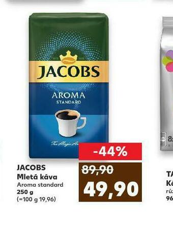 Kaufland Jacobs mletá káva nabídka
