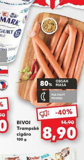 Kaufland Trampské cigáro nabídka