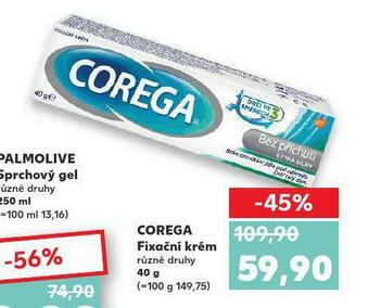 Kaufland Corega fixační krém nabídka