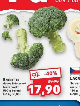 Kaufland Brokolice nabídka