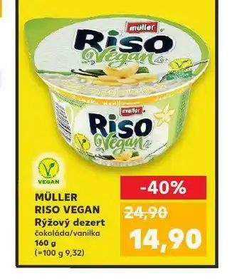 Kaufland Müller riso vegan rýžový dezert nabídka
