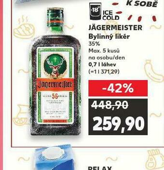 Kaufland Jägermeister nabídka