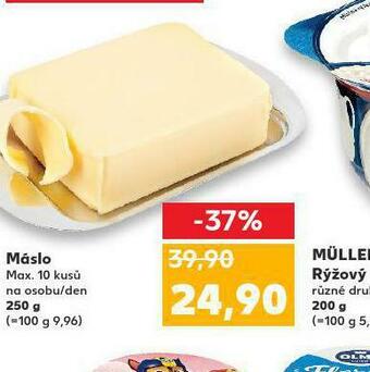 Kaufland Máslo nabídka