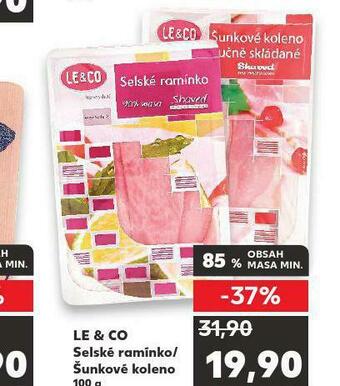 Kaufland Šunkové koleno nabídka