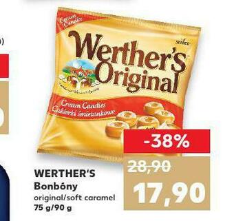 Kaufland Werther´s bonbony nabídka
