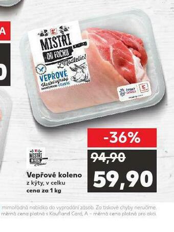 Kaufland Vepřové koleno nabídka