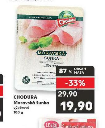 Kaufland Moravská šunka nabídka
