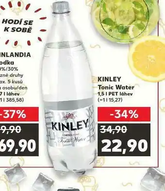 Kaufland Kinlex tonic water nabídka