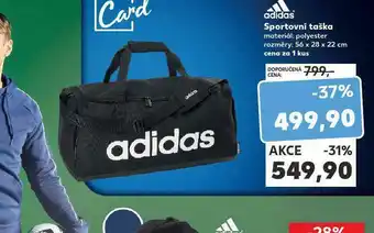 Kaufland Sportovní taška adidas nabídka