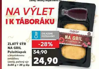 Kaufland Zlatý sýr na gril nabídka