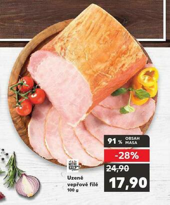 Kaufland Uzené vepřové filé nabídka