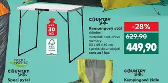 Kaufland Kempingový stůl nabídka