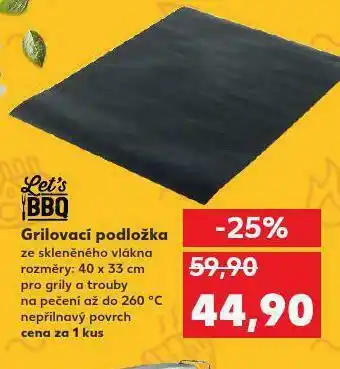 Kaufland Grilovací podložka nabídka