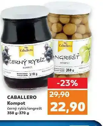 Kaufland Cabellero kompot nabídka