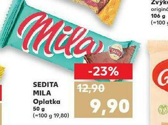 Kaufland Sedita mila oplatka nabídka