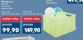 Kaufland Úložný box 16 l nabídka