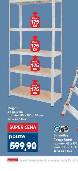 Kaufland Regál nabídka