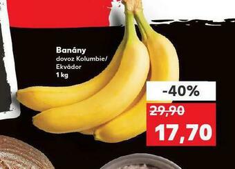 Kaufland Banány nabídka