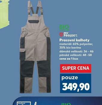 Kaufland Pracovní kalhoty nabídka