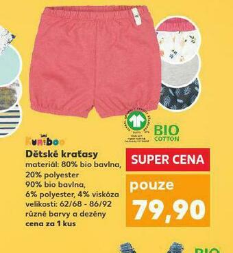 Kaufland Dětské kraťasy nabídka