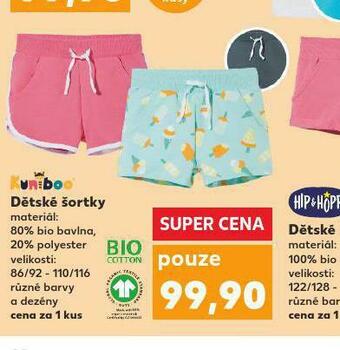 Kaufland Dětské šortky nabídka
