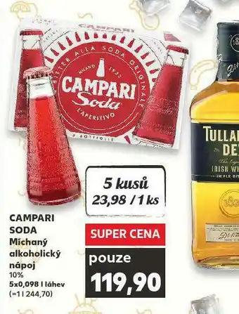 Kaufland Campari soda nabídka