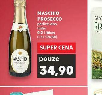Kaufland Maschio prosecco nabídka