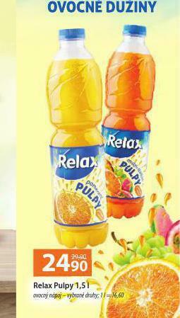 Terno Relax pulpy nabídka