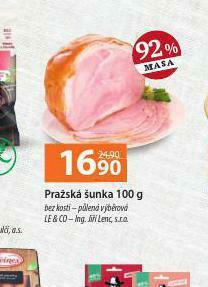 Terno Pražská šunka nabídka