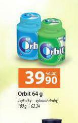 Terno Orbit žvýkačky nabídka