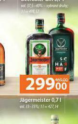 Terno Jägermeister nabídka