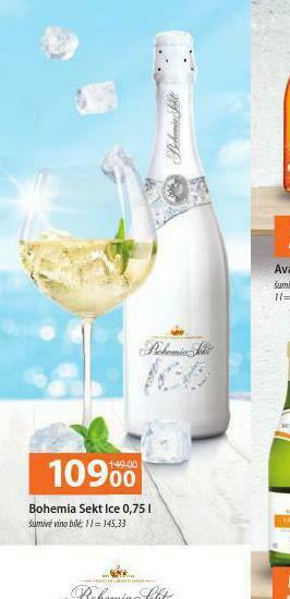 Terno Bohemia sekt ice nabídka