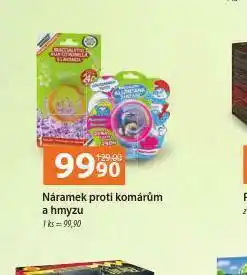 Náramek proti komárům