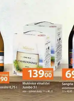 Mutěnice vinařství jumbo