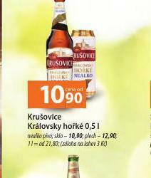 Terno Pivo krušovice hořké nabídka