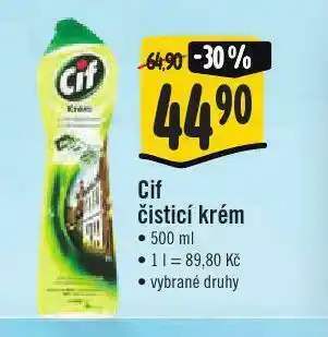 Jip Cif čistící krém nabídka