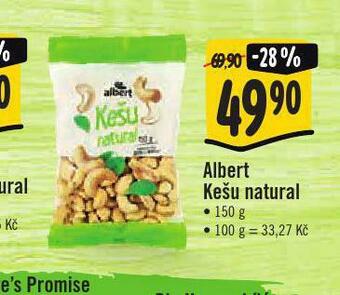 Jip Albert kešu natural nabídka