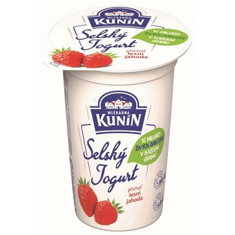 Rohlik.cz Mlékárna kunín selský jogurt s lesními jahodami nabídka