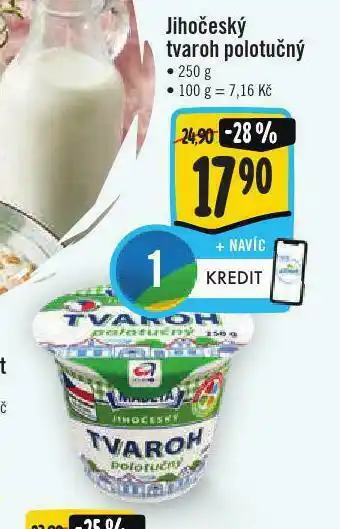 Jip Jizhočeský tvaroh polotučný nabídka